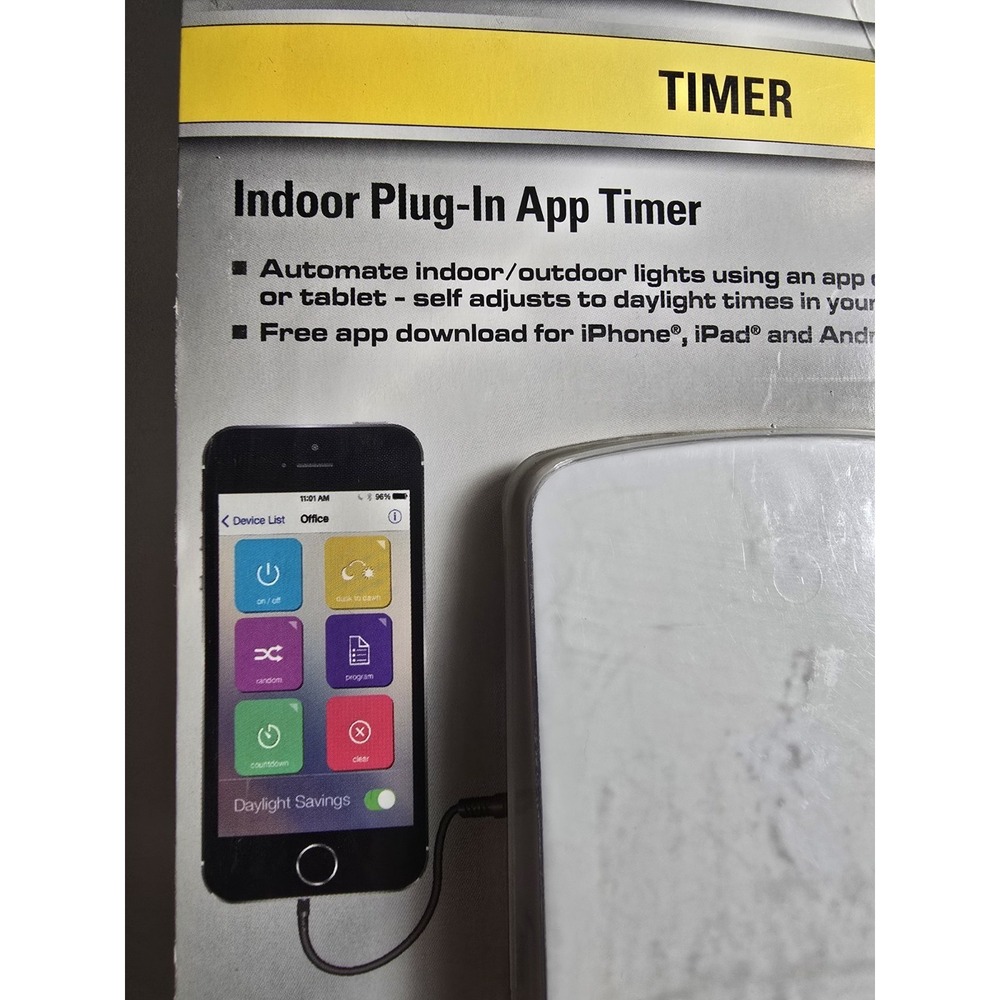 Defiant Plug In App Timer Automate Lights Apple/Android‎ Programmable - Picture 2 of 5